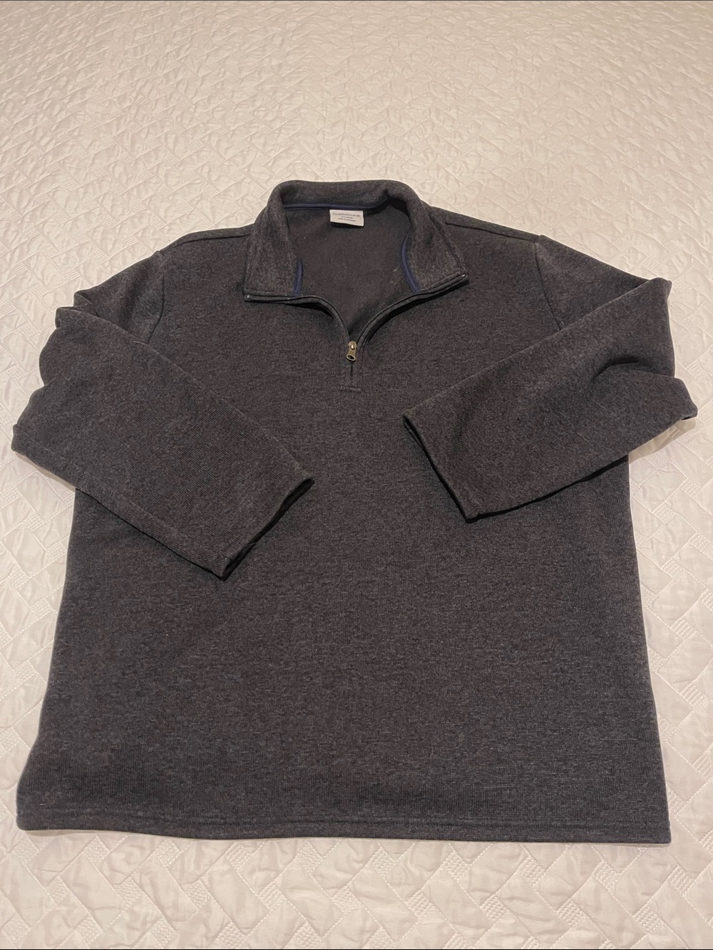 Saddlebred Dark Charcoal Quarter-Zip Pullover
